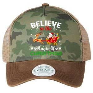 Funny Believe In The Magic Of Christmas Gift Legacy Tie Dye Trucker Hat