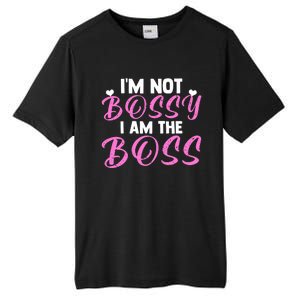 Female Boss I'm Not Bossy I'm The Boss I Am Not Bossy Funny Gift Tall Fusion ChromaSoft Performance T-Shirt