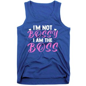 Female Boss I'm Not Bossy I'm The Boss I Am Not Bossy Funny Gift Tank Top