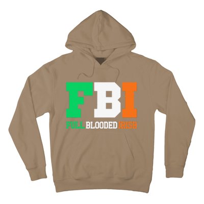 Full Blooded Irish Saint Patrick's Day Apparel Hoodie