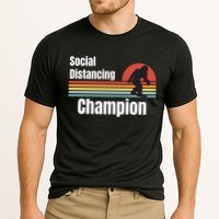 Funny Bigfoot I Was Social Distancing Before It Was Cool Performance Shirt