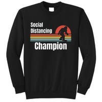 Funny Bigfoot I Was Social Distancing Before It Was Cool Sweatshirt