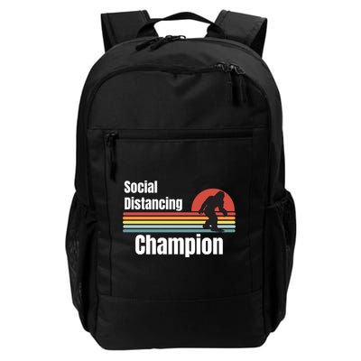 Funny Bigfoot I Was Social Distancing Before It Was Cool Backpack