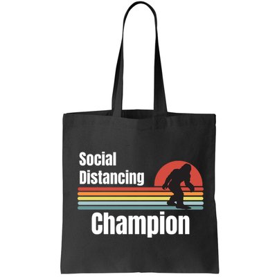 Funny Bigfoot I Was Social Distancing Before It Was Cool Bag