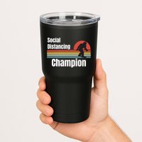 Funny Bigfoot I Was Social Distancing Before It Was Cool Tumbler