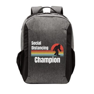 Funny Bigfoot I Was Social Distancing Before It Was Cool Vector Backpack