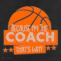 Funny Because I'm The Coach That's Why Adult Drive Performance Visor