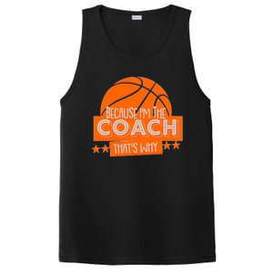 Funny Because I'm The Coach That's Why PosiCharge Competitor Tank