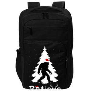 Funny Believe In Sasquatch Christmas Impact Tech Backpack