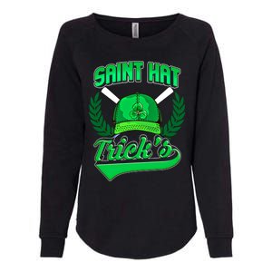 Funny Baseball Irish St Patricks Day Gift Womens California Wash Sweatshirt