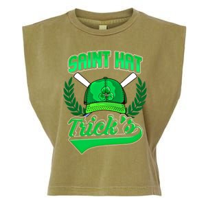 Funny Baseball Irish St Patricks Day Gift Garment-Dyed Women's Muscle Tee