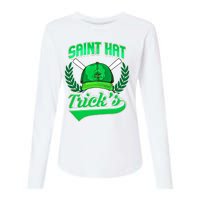 Funny Baseball Irish St Patricks Day Gift Womens Cotton Relaxed Long Sleeve T-Shirt