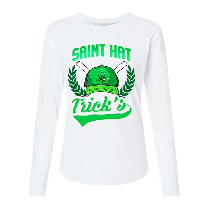 Funny Baseball Irish St Patricks Day Gift Womens Cotton Relaxed Long Sleeve T-Shirt