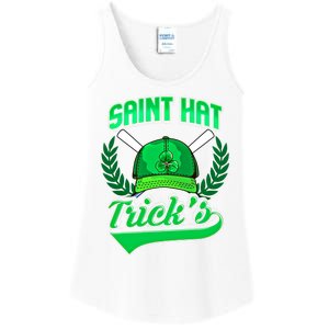 Funny Baseball Irish St Patricks Day Gift Ladies Essential Tank