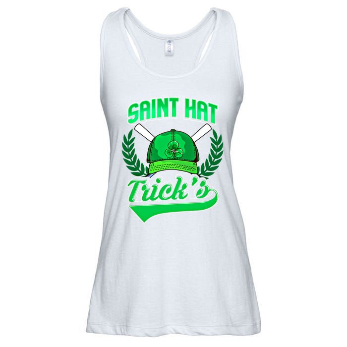 Funny Baseball Irish St Patricks Day Gift Ladies Essential Flowy Tank