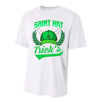 Funny Baseball Irish St Patricks Day Gift Performance Sprint T-Shirt