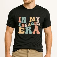 Funny Bride In My Engaged Era Engaget Retro Groovy Gift Cooling Performance Crew T-Shirt