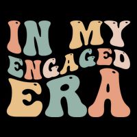 Funny Bride In My Engaged Era Engaget Retro Groovy Gift Cooling Performance Crew T-Shirt