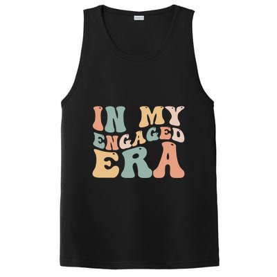 Funny Bride In My Engaged Era Engaget Retro Groovy Gift PosiCharge Competitor Tank