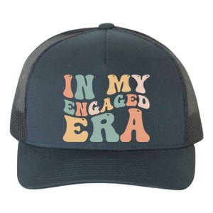 Funny Bride In My Engaged Era Engaget Retro Groovy Gift Yupoong Adult 5-Panel Trucker Hat