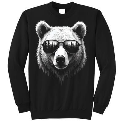 Funny Bear In Sunglasses Bears Sweatshirt