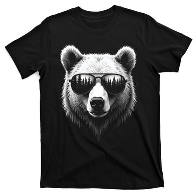 Funny Bear In Sunglasses Bears T-Shirt