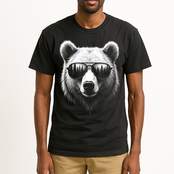 Funny Bear In Sunglasses Bears Tall T-Shirt