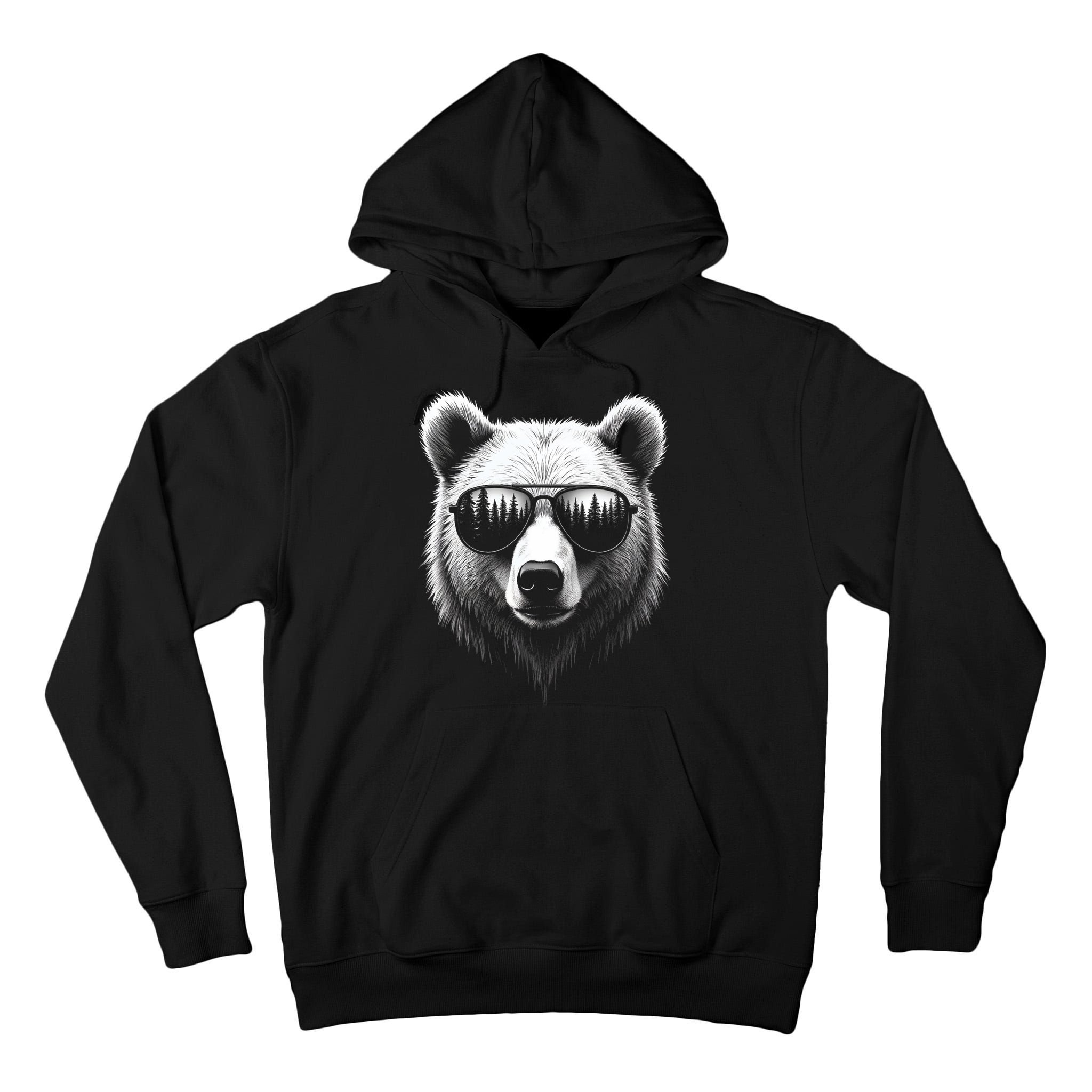 Funny Bear In Sunglasses Bears Tall Hoodie