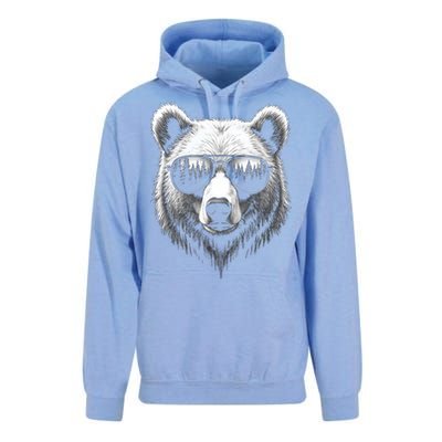 Funny Bear In Sunglasses Bears Unisex Surf Hoodie