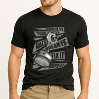 Funny Build It Tune It Race It Break It Fix It Repeat Cooling Performance Crew T-Shirt