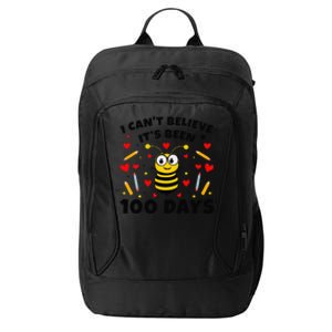 Funny Bee I CanT Believe Its Been 100 Days City Backpack