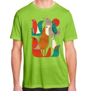 Flock Bird Illustration Adult ChromaSoft Performance T-Shirt