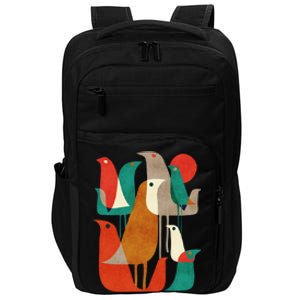 Flock Bird Illustration Impact Tech Backpack