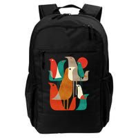 Flock Bird Illustration Backpack