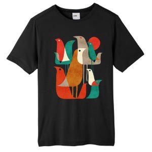 Flock Bird Illustration Tall Fusion ChromaSoft Performance T-Shirt