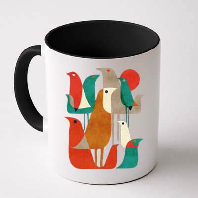 Flock Bird Illustration Mug