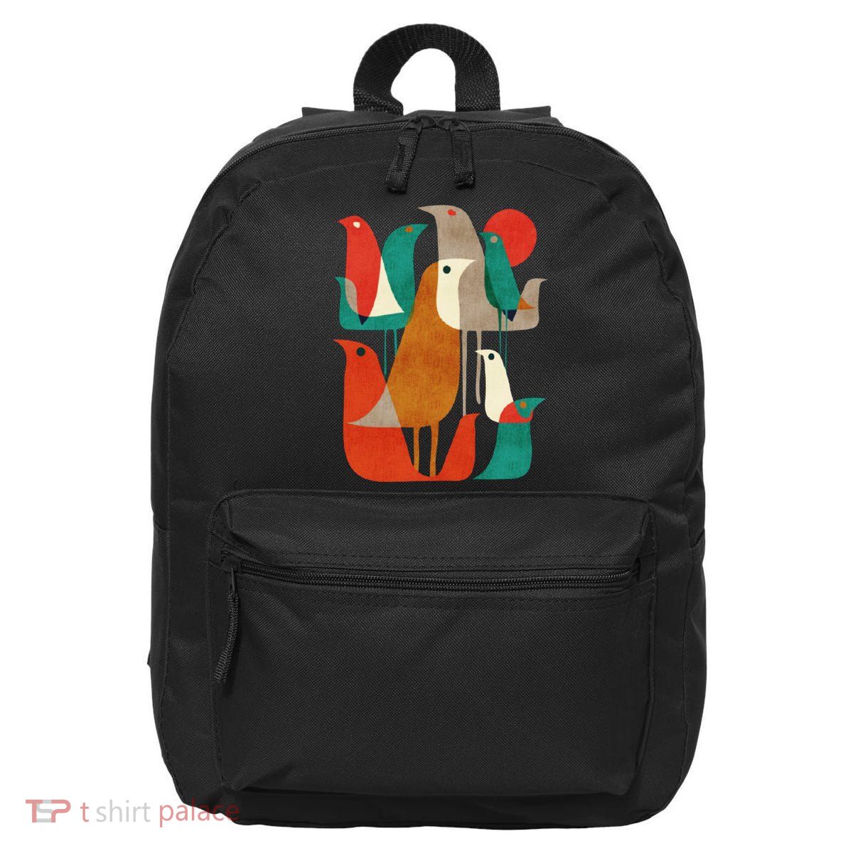 Flock Bird Illustration 16 in Basic Backpack