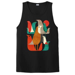 Flock Bird Illustration PosiCharge Competitor Tank