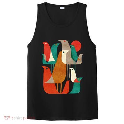 Flock Bird Illustration PosiCharge Competitor Tank
