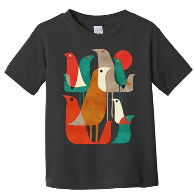 Flock Bird Illustration Toddler T-Shirt