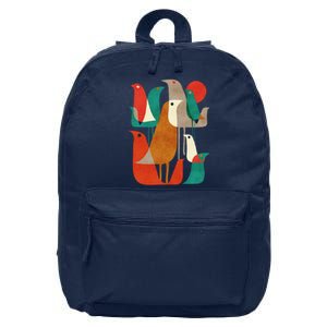 Flock Bird Illustration 16 in Basic Backpack