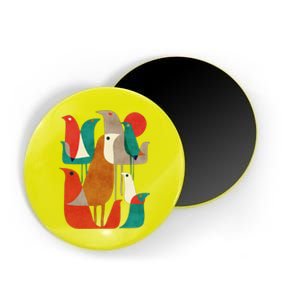 Flock Bird Illustration Magnet