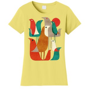 Flock Bird Illustration Women's T-Shirt