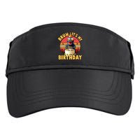 Funny Bruh It's My Birthday Japanese Kaiju Monster Adult Drive Performance Visor