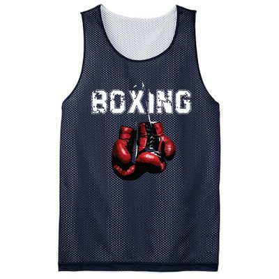 Funny Boxing I Love Boxing Mesh Reversible Basketball Jersey Tank