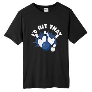 Funny Bowling ID Hit That Cute Gift Tall Fusion ChromaSoft Performance T-Shirt