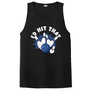 Funny Bowling ID Hit That Cute Gift PosiCharge Competitor Tank