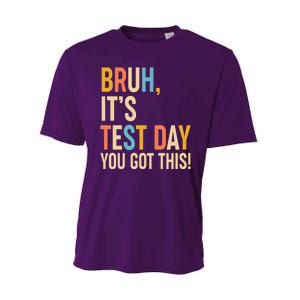 Funny Bruh ItS Test Day You Got This Performance Sprint T-Shirt