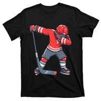 Funny Boy Ice Hockey Dab, Dabbing Player T-Shirt