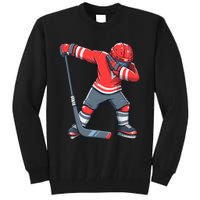 Funny Boy Ice Hockey Dab, Dabbing Player Tall Sweatshirt